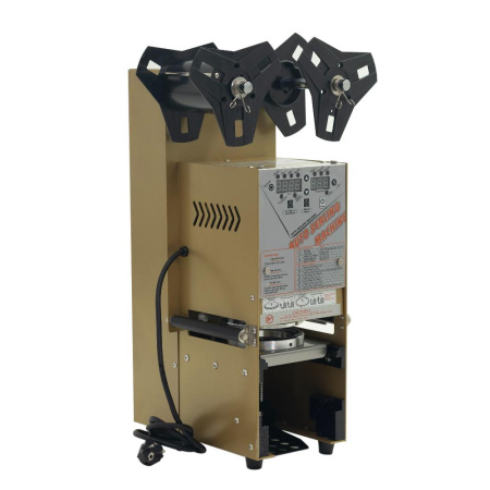 Запайщик пластиковой тары автоматический (стакан d70-90) WY-890 трейсилер Foodatlas